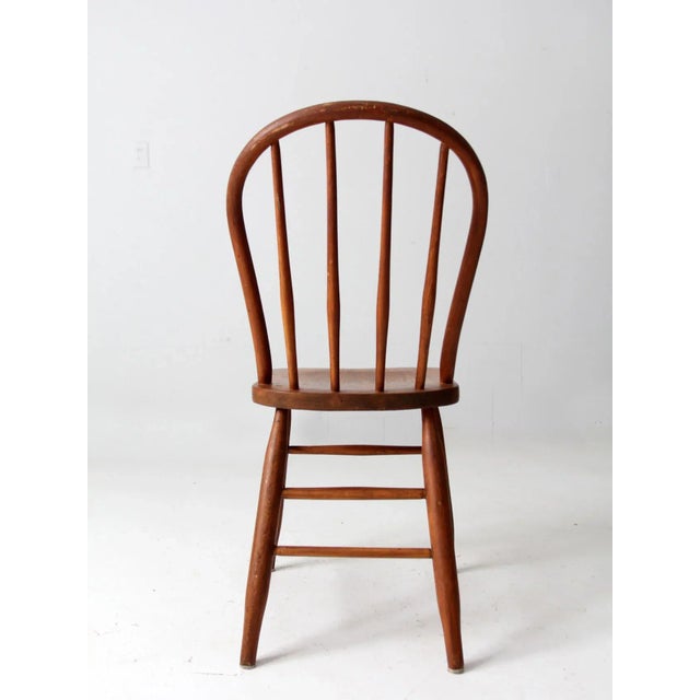 Antique Spindle Back Chair Chairish