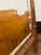 Tiger Maple Colonial Virginia Acorn Full Bed Frame 1800's For Sale - Image 10 of 12