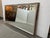 Neoclassical Antiqued Silver Finish With Bead Trim Wall Mirror For Sale - Image 3 of 12