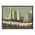 Vintage Veda Walsh Signed Original Cityscape Oil Painting For Sale