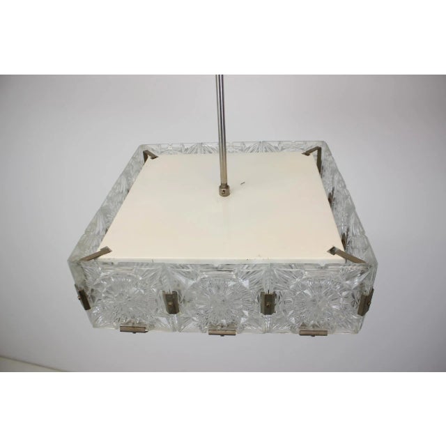 Mid-Century Czech Chandelier from Preciosa, 1970s For Sale - Image 4 of 11