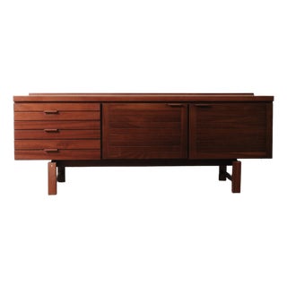 Mid-Century Modern White & Newton Teak Sideboard | England, 1960s For Sale