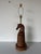 Wood Vintage Equestrian Carved Wooden Horse Table Lamp For Sale - Image 7 of 12
