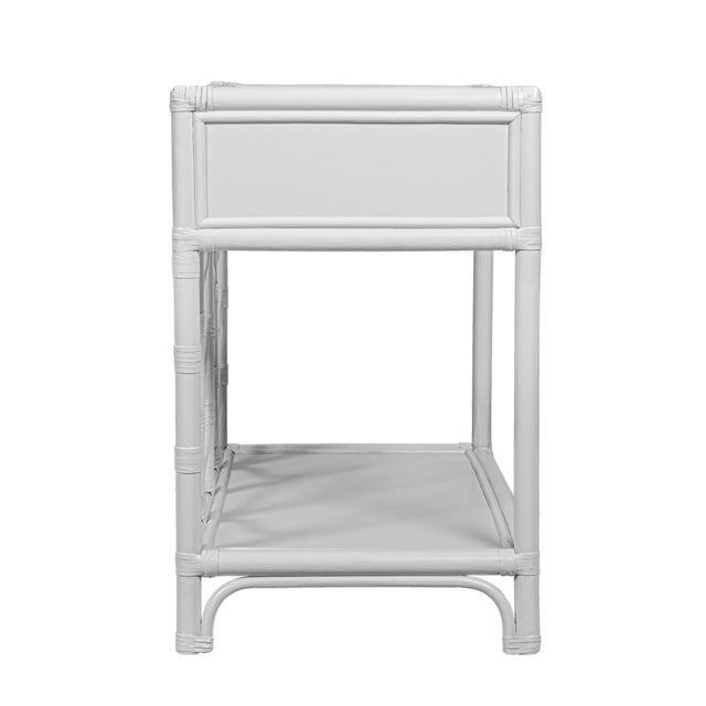 Wood Ivy Nightstand - White For Sale - Image 7 of 10