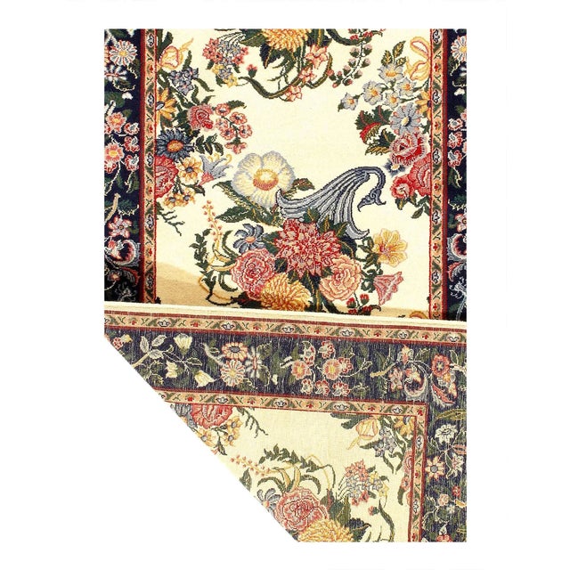 Traditional 2020s Fine Hand Knotted Savonnerie Design Runner For Sale - Image 3 of 4