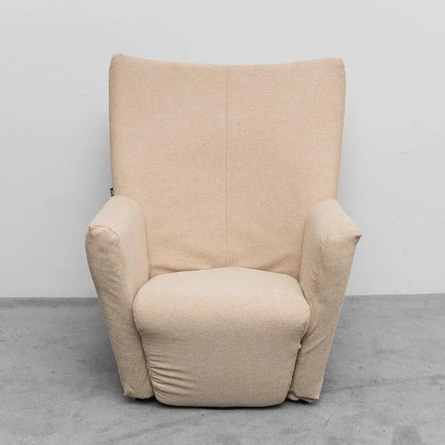 Vintage Armilla Swivel Armchair by Burkhard Vogtherr for Arflex, 1990s For Sale - Image 6 of 9