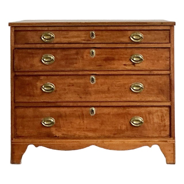 Vintage Boho Chippendale Chest of Drawers For Sale