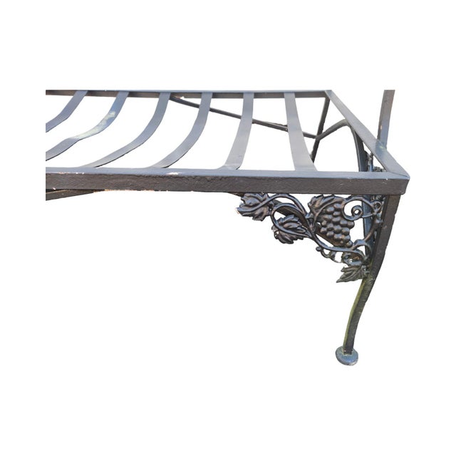 Russell Woodard Mid 20th Century Wrought Iron Conversation Set For Sale - Image 4 of 5