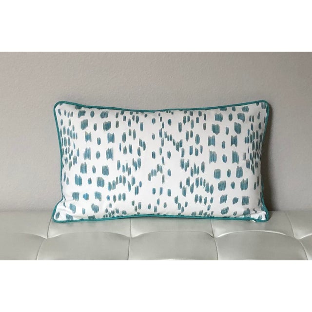 Contemporary Brunschwig And Fils Les Touches Animal Print In Aqua