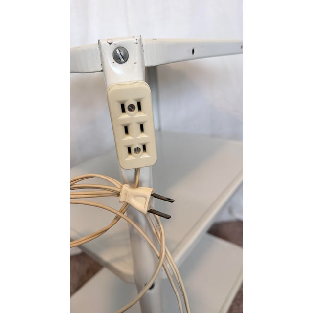 Vintage Metal 3 Tier Kitchen/Lab Cart For Sale In Washington DC - Image 6 of 9