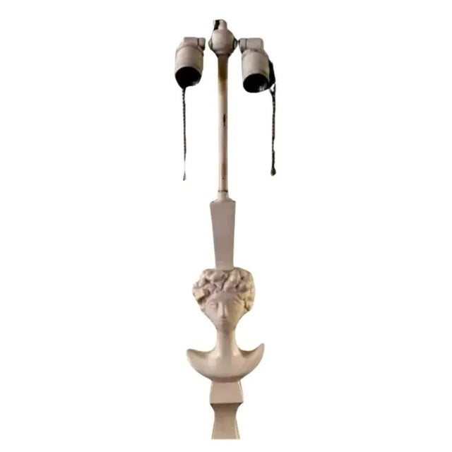 Mid-Century Modern "Tete De Femme" Floor Lamp Styled After Giacometti For Sale - Image 3 of 12
