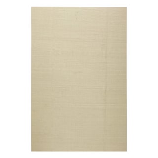 Modern Geometric Beige Flat Weave Viscose Rug by Doris Leslie Blau For Sale