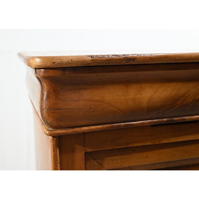 Wood Louis Philippe Cherrywood Bedside Table, Mid-19th Century For Sale - Image 7 of 18