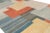 Textile Modern Deco Style Handmade Multicolor Geometric Abstract Wool Rug For Sale - Image 7 of 9