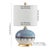 Not Yet Made - Made To Order Safavieh Koa Ceramic Table Lamp - Blue For Sale - Image 5 of 7