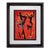 Marino Marini Lithograph Ltd Edition "Colored Figures” '53 +Frame For Sale