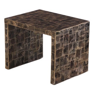 A Mica End Table or Small Coffee Table, in the Manner of Jean-Michel Frank For Sale