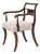 Regency Style Mahogany Armchair For Sale