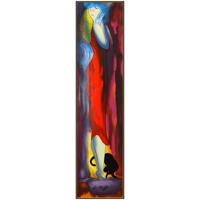 Contemporary Late 20th Century The Red Matrix, Linda Le Kinff For Sale - Image 3 of 4