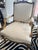 French Pair of 19th Century Louis XVI Style Arm Chairs For Sale - Image 3 of 6