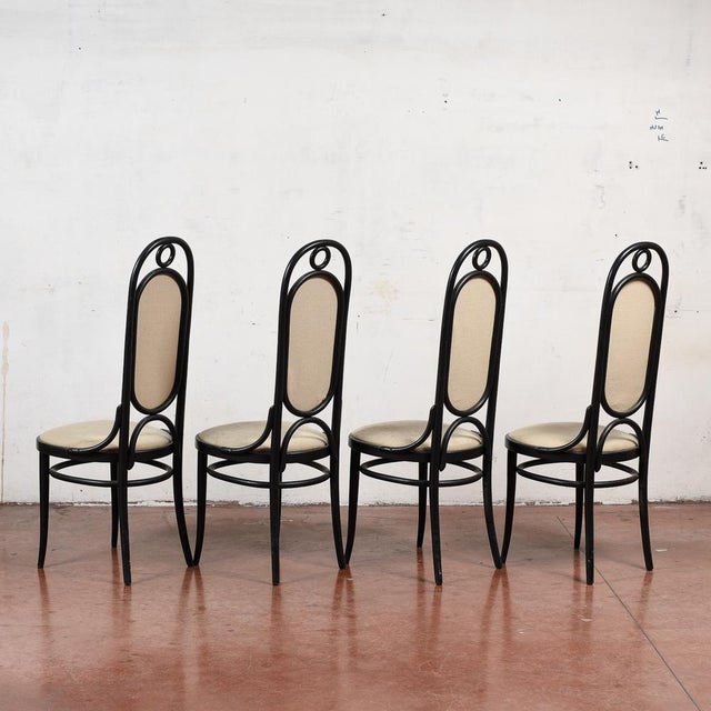 Dining Chairs by Michael Thonet for Thonet, 1986, Set of 4 For Sale - Image 14 of 18