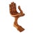 Mid 20th Century Large Hand and Foot Sculpture by Pedro Friedeberg For Sale