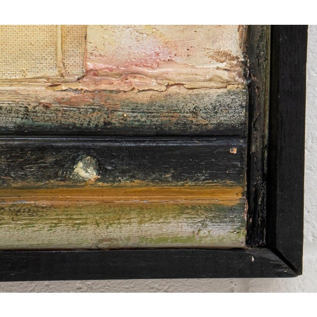 Large Found Object Abstract Mixed Media Panel For Sale - Image 9 of 10