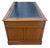 Early 20th Century Vintage American Regency Style Tooled Leather Top Writing Executive Desk For Sale - Image 5 of 15