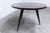 Brown Tripod Coffee Table in Varnished Mahogany, 1960s For Sale - Image 8 of 17