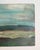 Mid-Century Modern 1973 Mid-Century River & Hills Landscape Painting Wood Panel Initialed Verso For Sale - Image 3 of 4