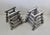 Paul Mayen Style Chrome Tubular Stacked Side Tables Vintage-a Pair For Sale - Image 14 of 17