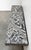 Gray Vintage 1980s Postmodern Memphis Pedestal Console Entryway Table For Sale - Image 8 of 11
