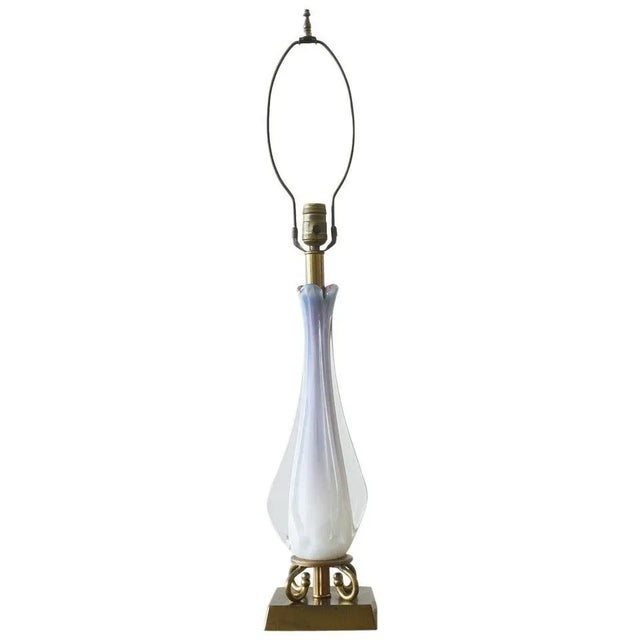 Italian Murano Glass Lamp For Sale In New York - Image 6 of 6