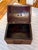 Bamboo Wooden Storage Box With Woven Handles, Hand Carved For Sale - Image 11 of 11
