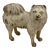 Very Rare & Hard 2 Find Model Antique American Cast Iron Standing Chow Chow Dog Doorstop - Circa 1920s For Sale