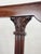 19th Century Victorian English Armchair in Carved Leather and Mahogany, 1890 For Sale - Image 6 of 18
