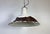 Industrial British White Enamel Factory Pendant Lamp from Benjamin, 1960s For Sale - Image 6 of 18