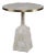 Maitland-Smith Stone Pedestal Occasional Table For Sale