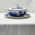 Ceramic Early 1900s Blue Transferware Tureen and Underplate Marked Estatua Gilman & Cta Sacavem Portugal For Sale - Image 7 of 7