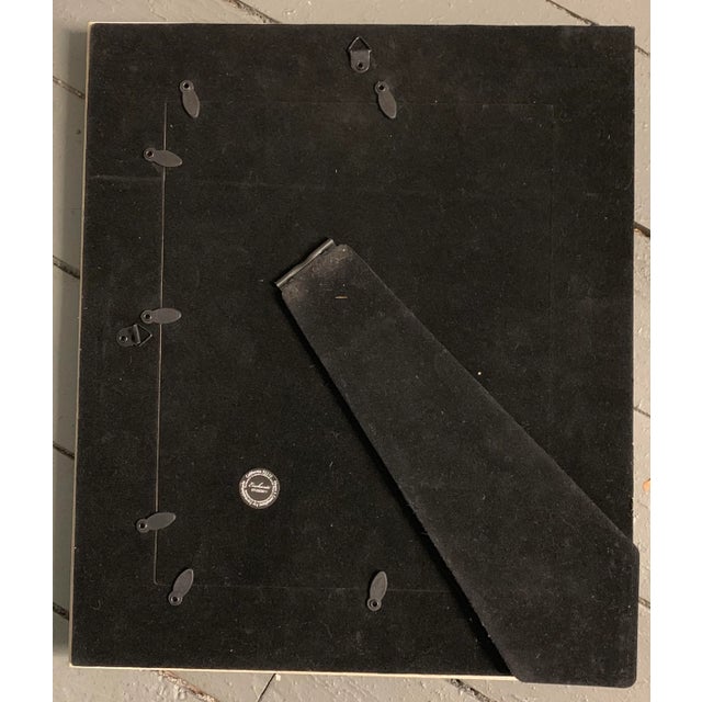 Impressionist Original Vintage Portrait Watercolor in Vintage Frame For Sale - Image 3 of 4