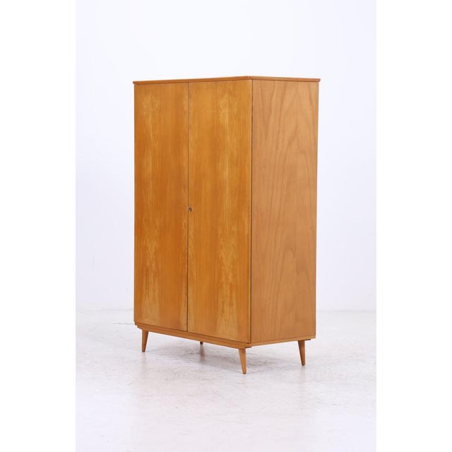 Mid-Century Wooden 2-Door Wardrobe For Sale - Image 17 of 18