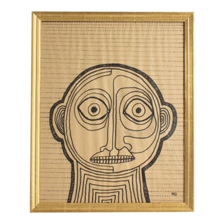 Abstract Marker on Paper Drawing by r.a. Buys For Sale