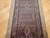 Camel Antique Persian Serab Camel Hair Runner Rug, Hand-Knotted Wool, Allover Geometric Pattern, Red & Blue, 3x20 For Sale - Image 8 of 15