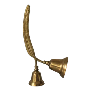 Vintage Quill Design Double Brass Bell