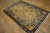 Chinese 1980s Gold Medallion Floral Vintage Chinese Silk Carpet 4'1'' X 6'2" Pile Knotted Rug For Sale - Image 3 of 9