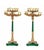 Tall Empire Malachite Gilt Torcheres Floor Lamps, Set of 2 For Sale - Image 14 of 14
