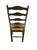 Wood Vintage Ladderback Side Dining Chairs With Rush Seats - Set of 6 For Sale - Image 7 of 17