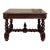 Antique French Henri II Style Writing Desk Barley Twist Carved Walnut 19th C For Sale
