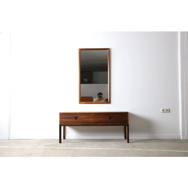 Model 334 Chest of Drawers with Mirror by Kai Kristiansen for Aksel Kjersgaard, 1960s, Set of 2, in Very Good conditions....