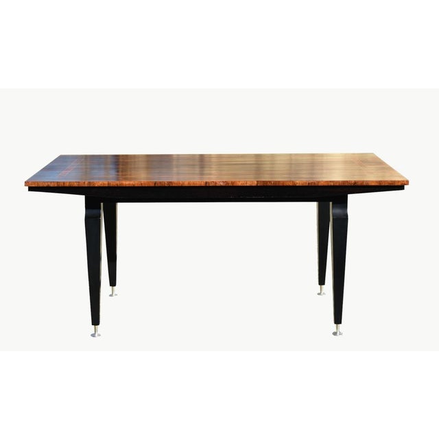 Mid-Century French Rosewood Dining Table For Sale - Image 15 of 16